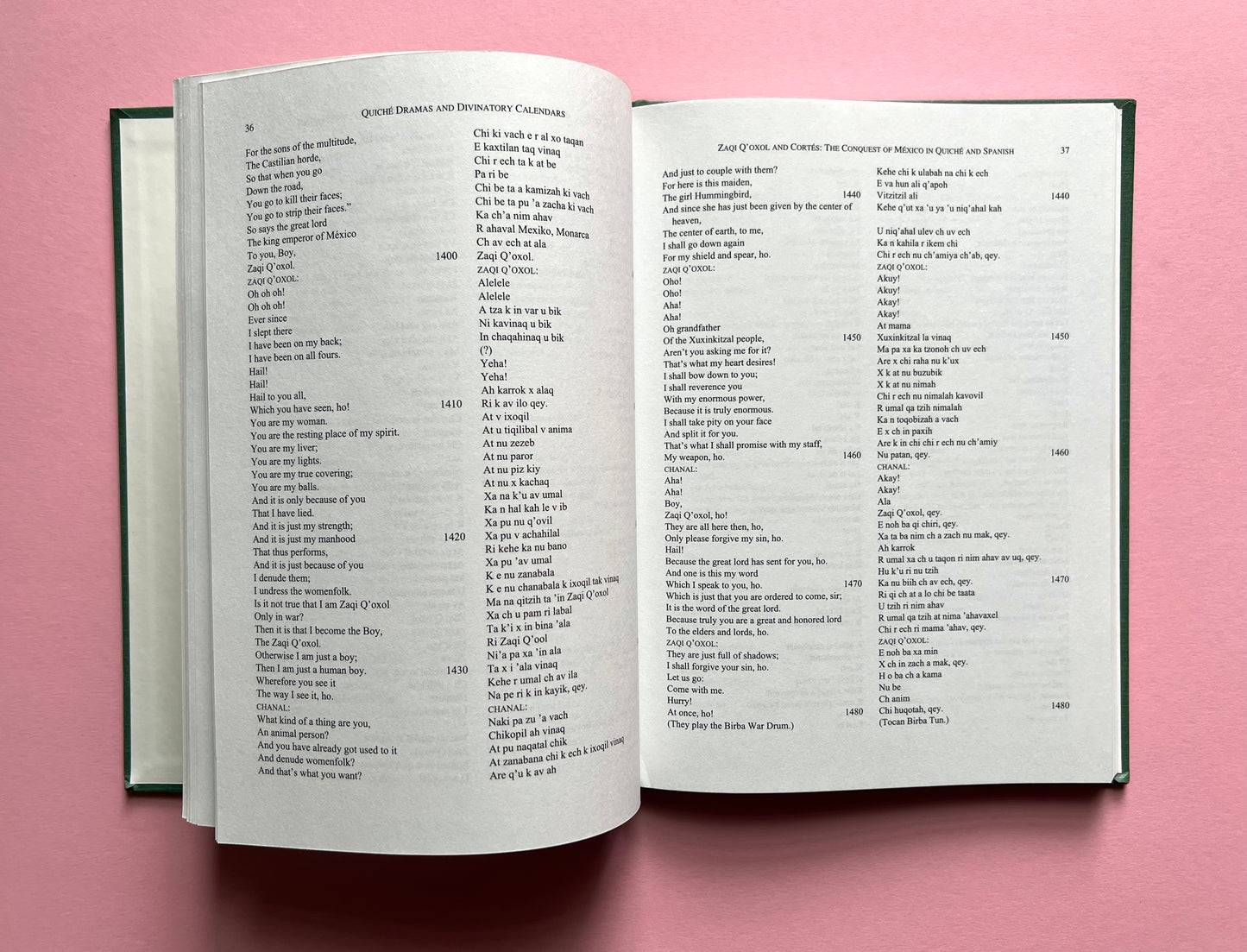 Quiché Dramas and Divinatory Calendars