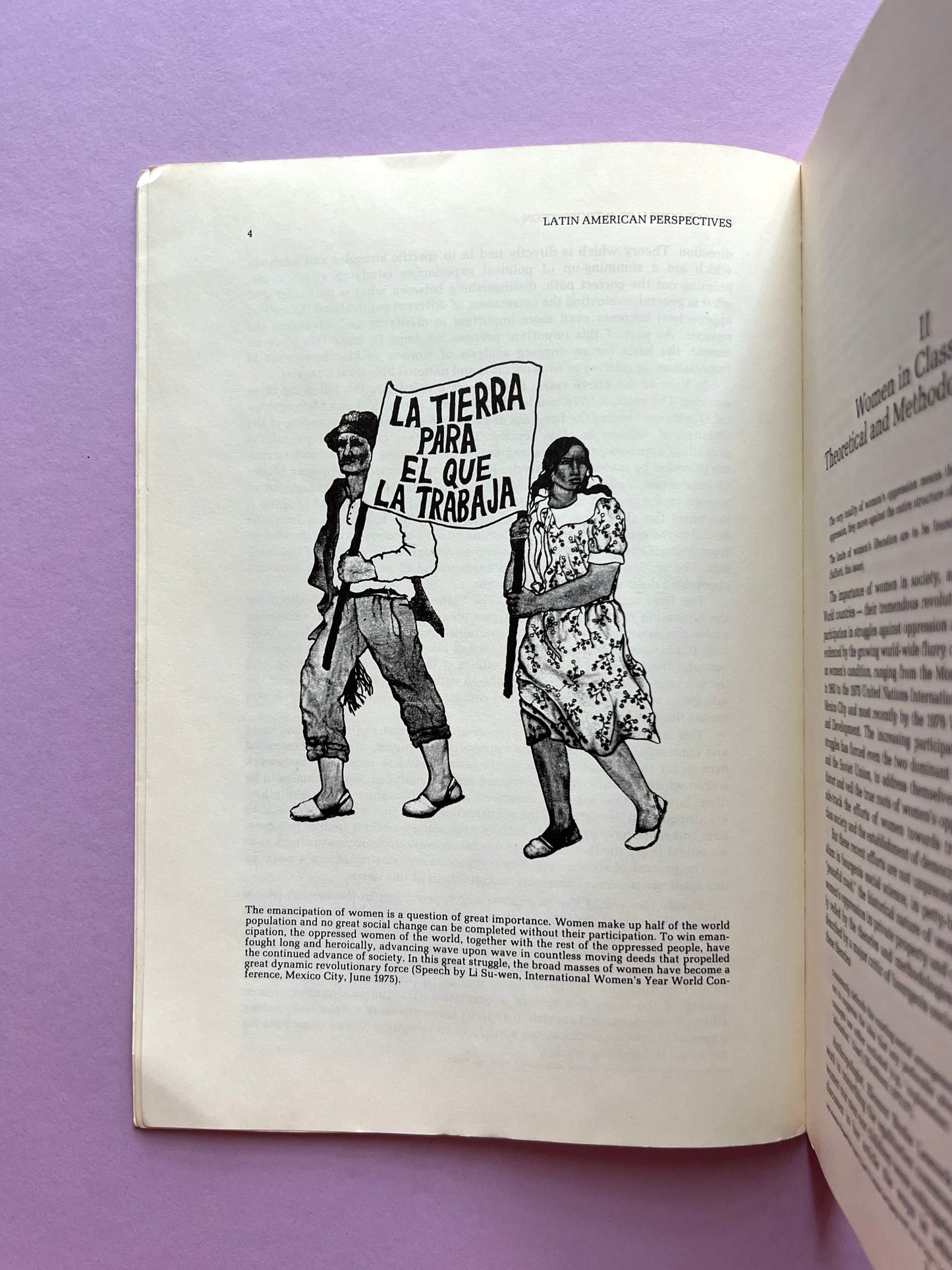 Latin American Perspectives: Women and Class Struggle / Winter and Spring 1977