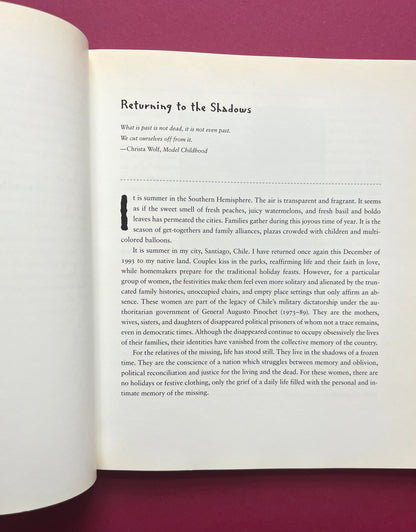 Tapestries of Hope, Threads of Love: The Arpillera Movement in Chile, 1974-1994